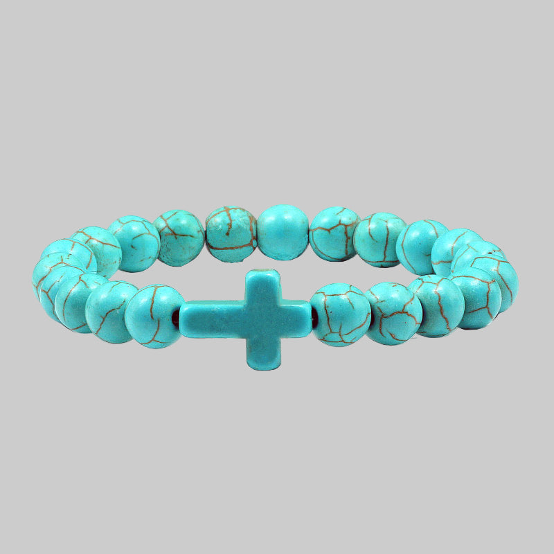 Jesus Faith Bracelets – Colorful Stone & Bead Collection (Unisex)