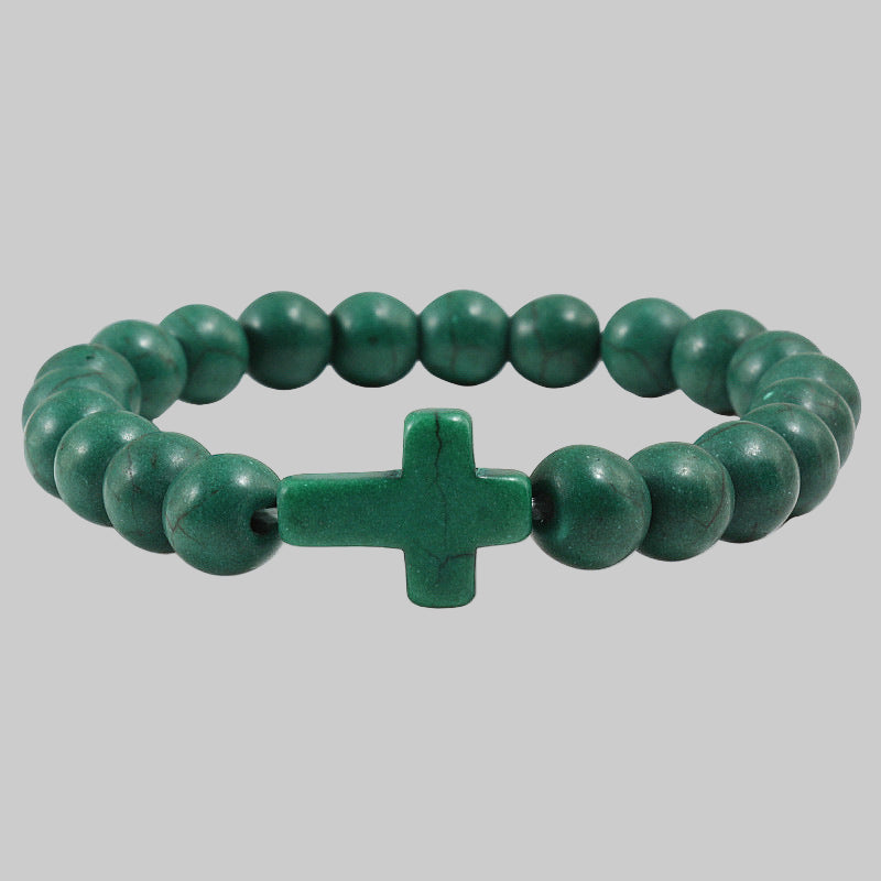 Jesus Faith Bracelets – Colorful Stone & Bead Collection (Unisex)