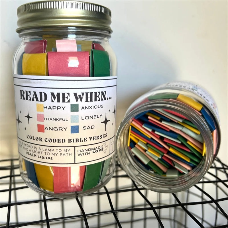 Handmade Bible Verse Jar