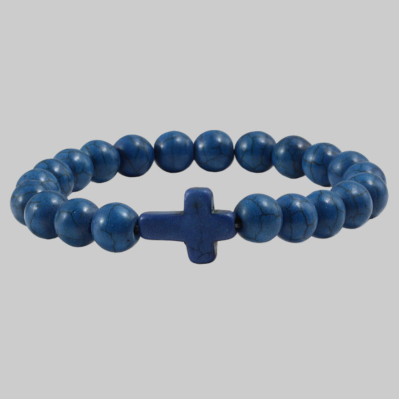 Jesus Faith Bracelets – Colorful Stone & Bead Collection (Unisex)