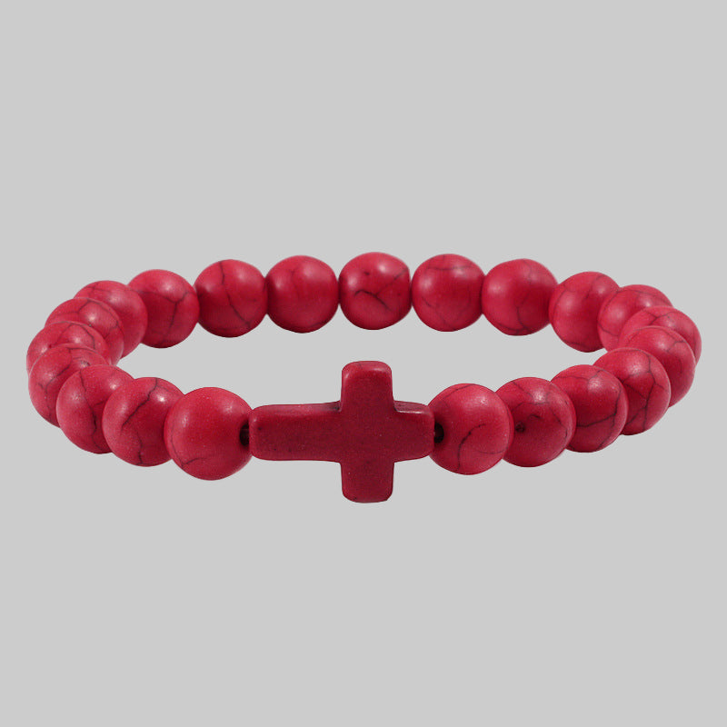 Jesus Faith Bracelets – Colorful Stone & Bead Collection (Unisex)