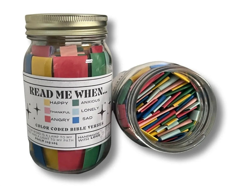 Handmade Bible Verse Jar