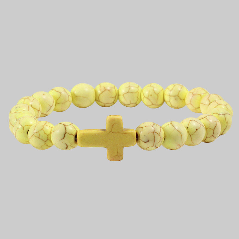 Jesus Faith Bracelets – Colorful Stone & Bead Collection (Unisex)