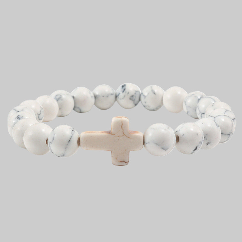 Jesus Faith Bracelets – Colorful Stone & Bead Collection (Unisex)