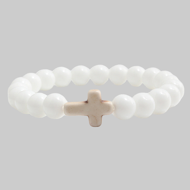 Jesus Faith Bracelets – Colorful Stone & Bead Collection (Unisex)