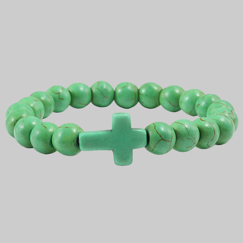 Jesus Faith Bracelets – Colorful Stone & Bead Collection (Unisex)