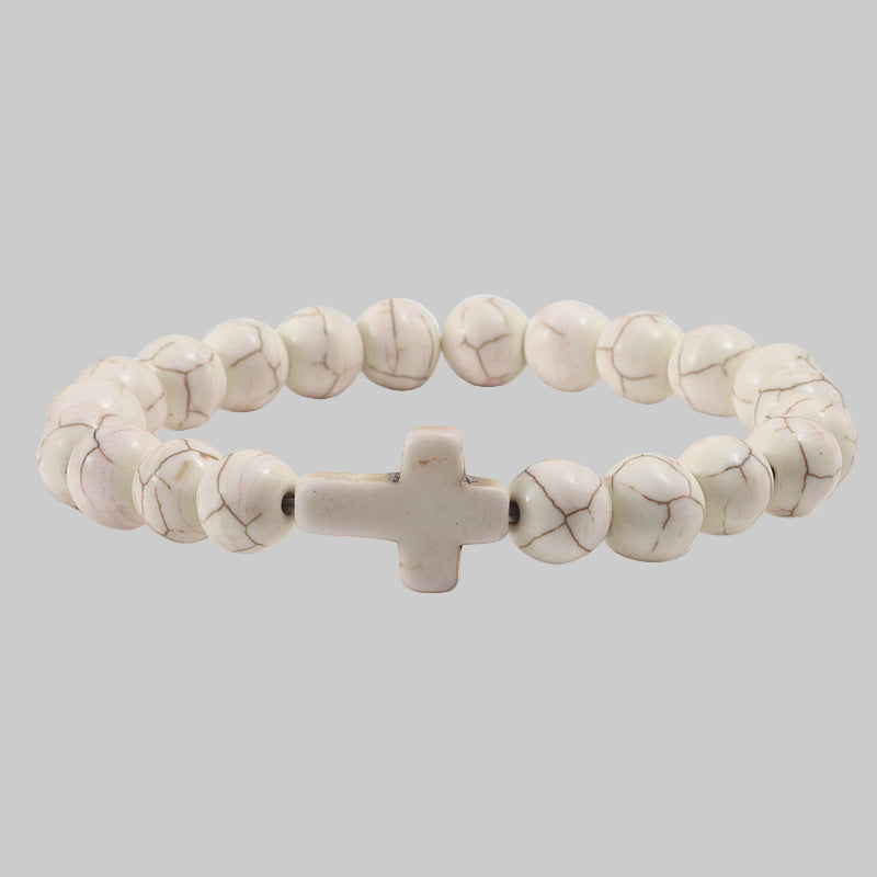 Jesus Faith Bracelets – Colorful Stone & Bead Collection (Unisex)
